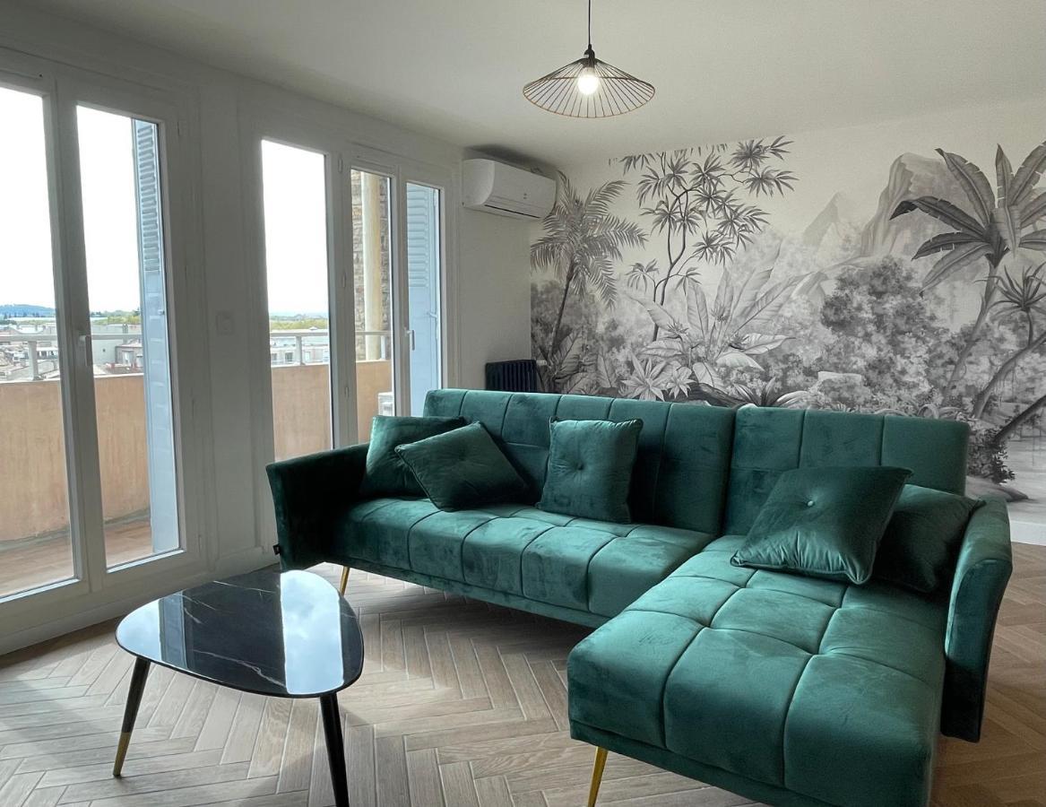 Appartement cosy avec vue imprenable sur la cité Carcassonne Esterno foto